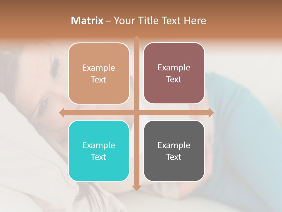 Abdominal Pain In A Girl PowerPoint Template