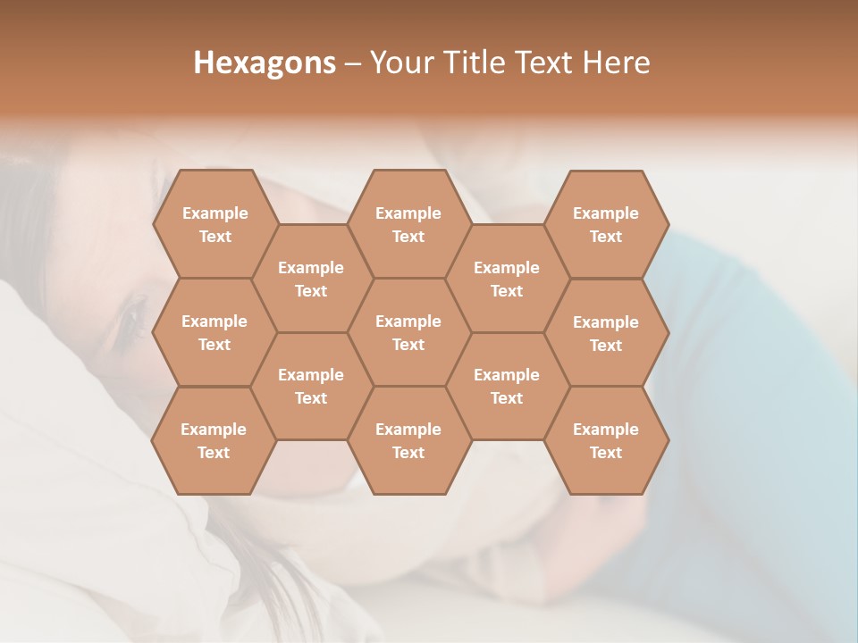 Abdominal Pain In A Girl PowerPoint Template