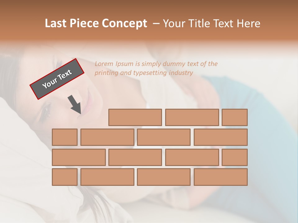 Abdominal Pain In A Girl PowerPoint Template