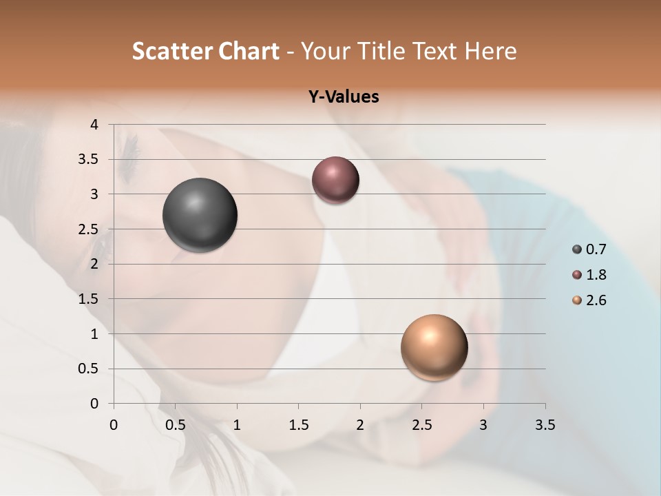 Abdominal Pain In A Girl PowerPoint Template
