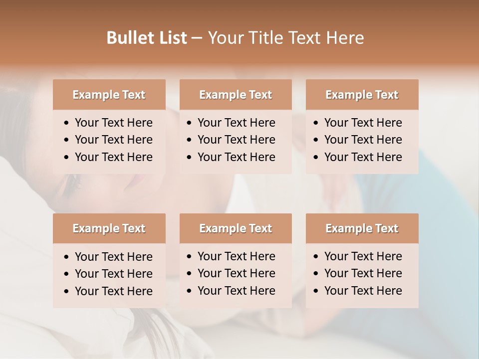 Abdominal Pain In A Girl PowerPoint Template