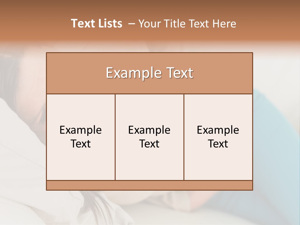 Abdominal Pain In A Girl PowerPoint Template