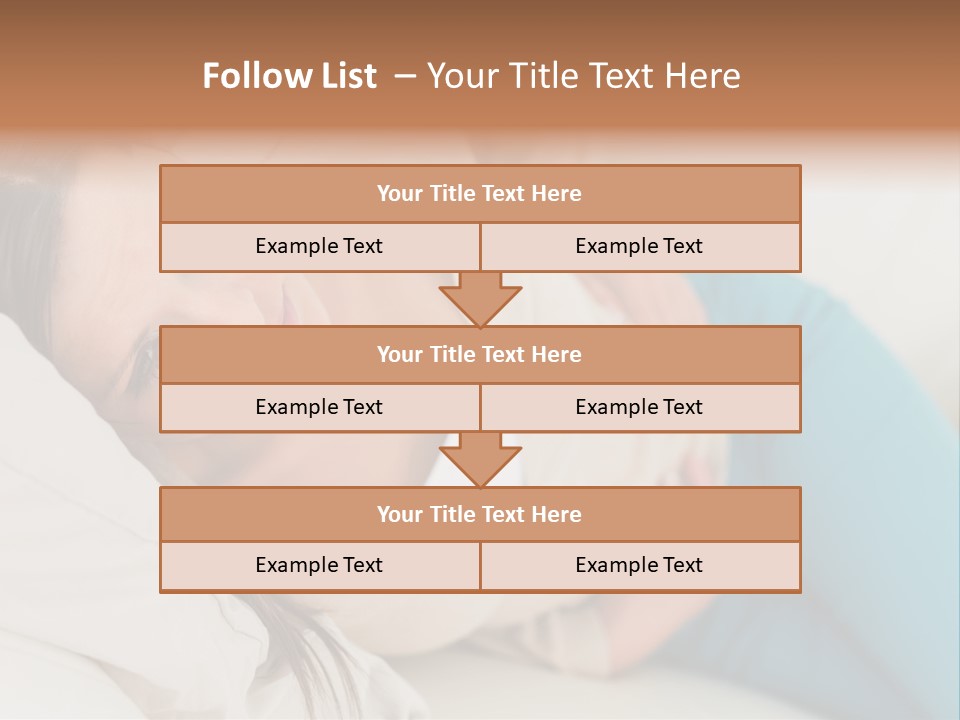 Abdominal Pain In A Girl PowerPoint Template