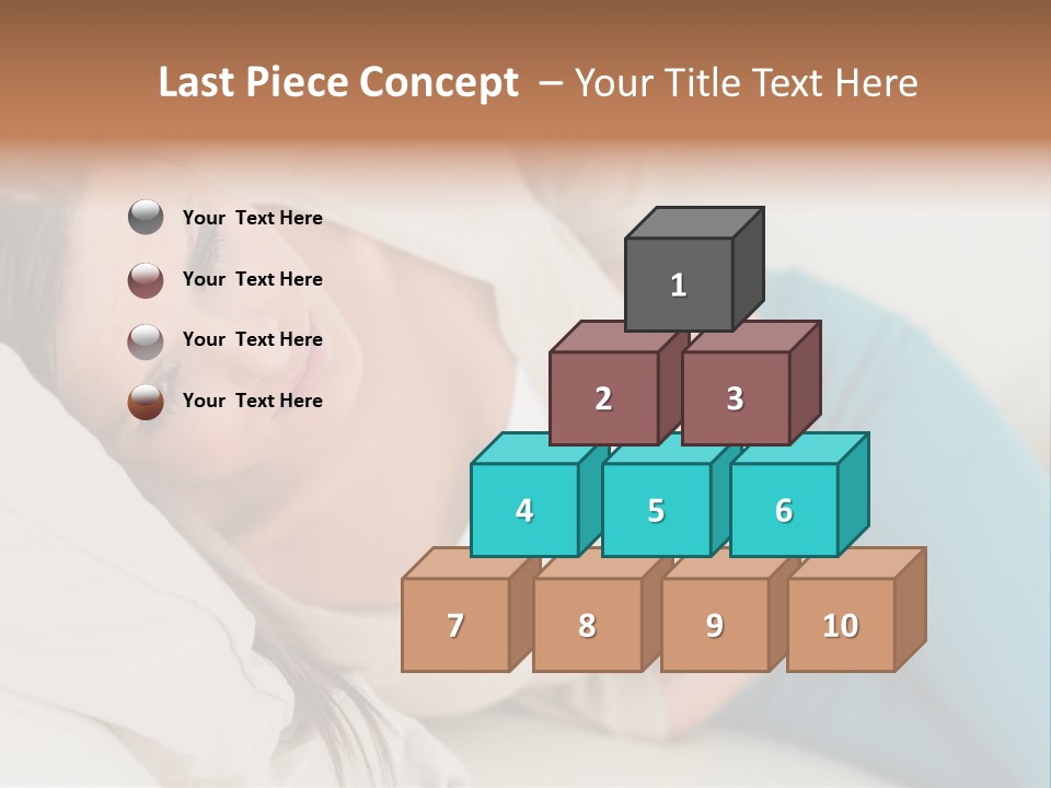 Abdominal Pain In A Girl PowerPoint Template