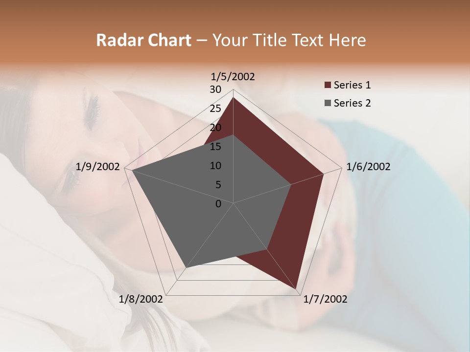Abdominal Pain In A Girl PowerPoint Template