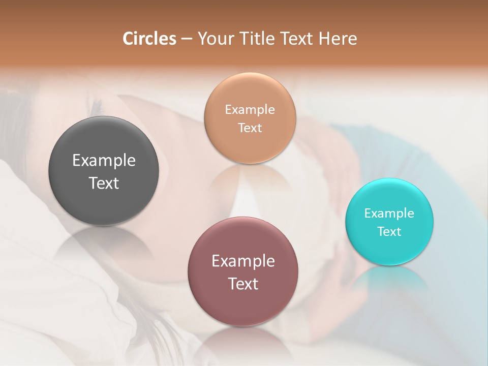 Abdominal Pain In A Girl PowerPoint Template