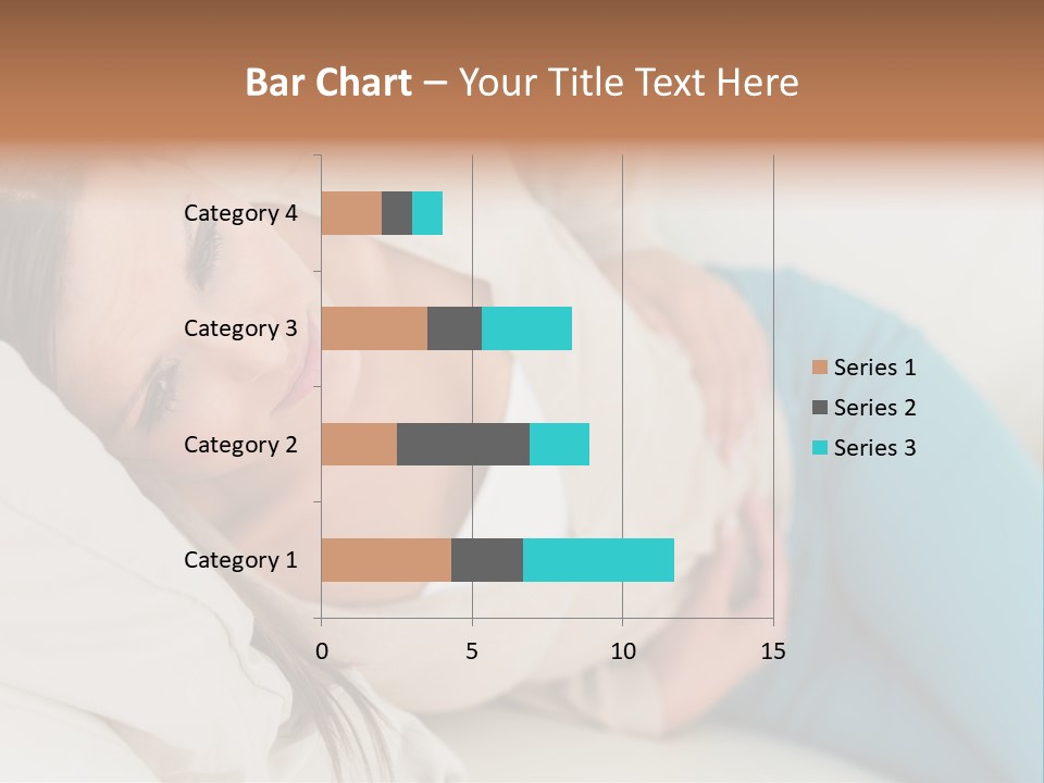 Abdominal Pain In A Girl PowerPoint Template