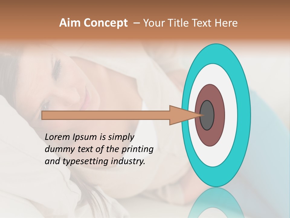 Abdominal Pain In A Girl PowerPoint Template