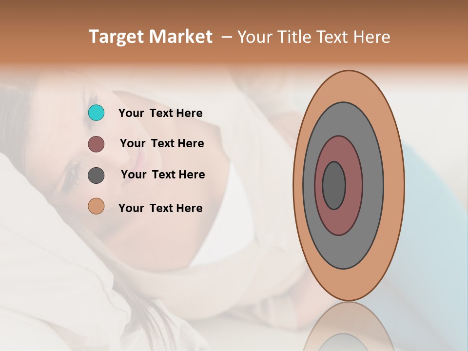 Abdominal Pain In A Girl PowerPoint Template