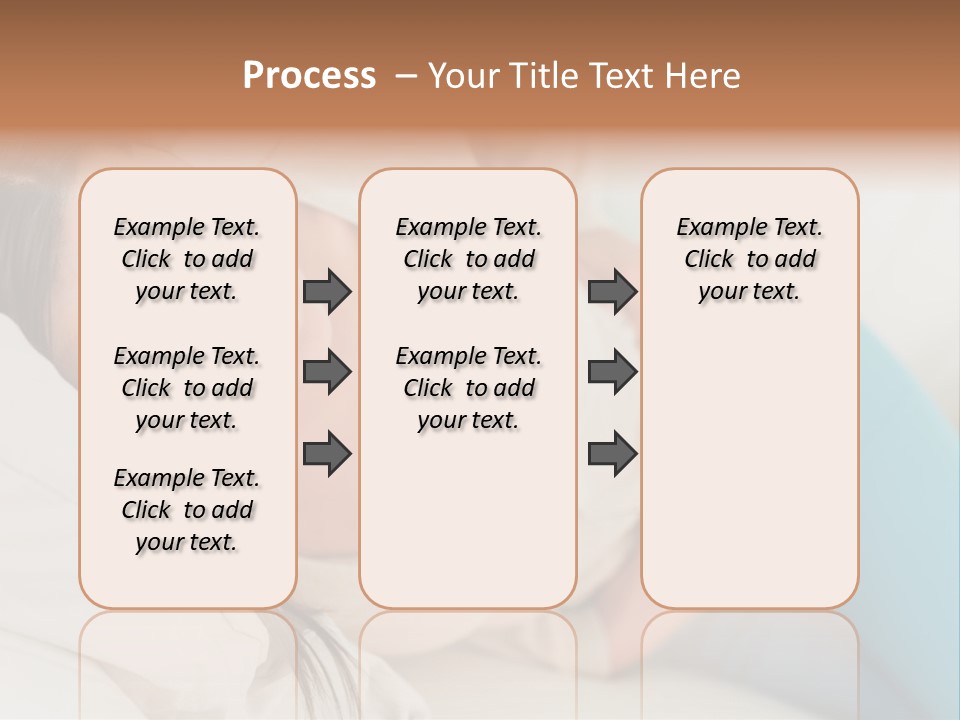 Abdominal Pain In A Girl PowerPoint Template