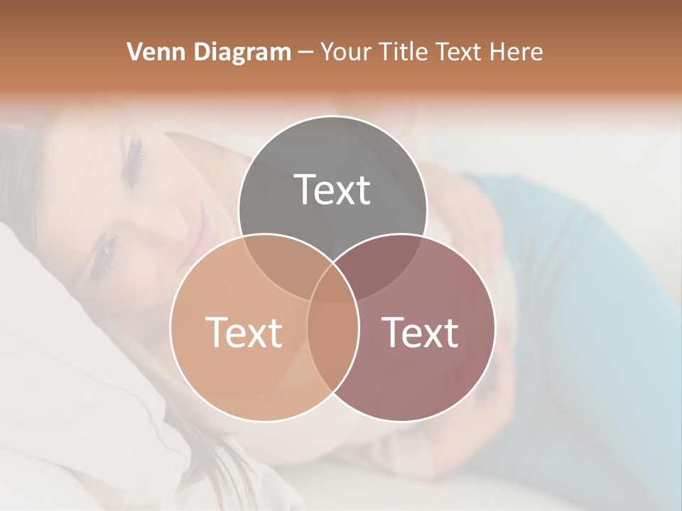 Abdominal Pain In A Girl PowerPoint Template