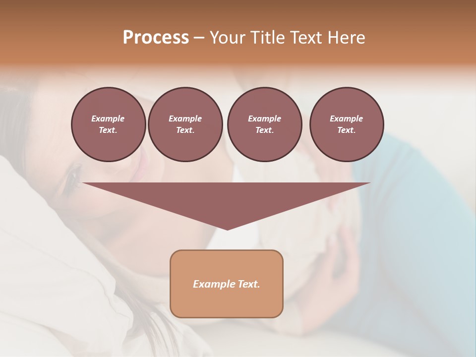 Abdominal Pain In A Girl PowerPoint Template