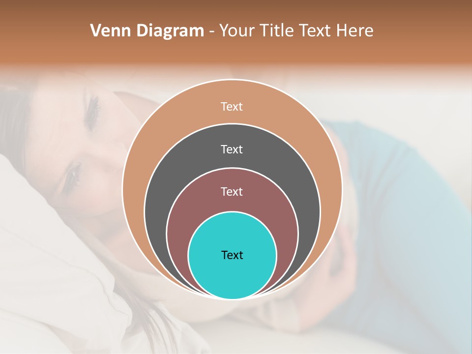 Abdominal Pain In A Girl PowerPoint Template