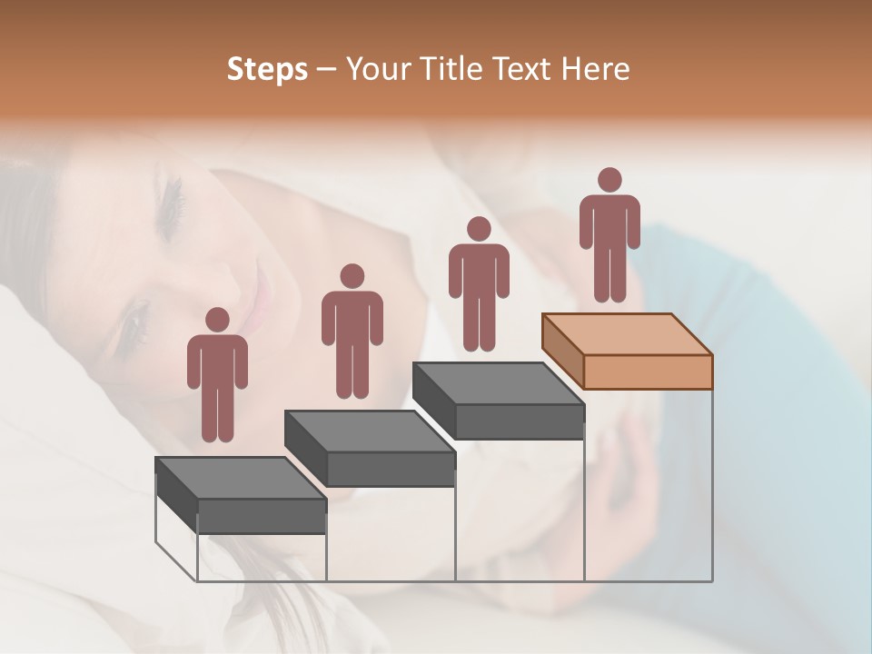 Abdominal Pain In A Girl PowerPoint Template