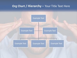 Headache In Men PowerPoint Template