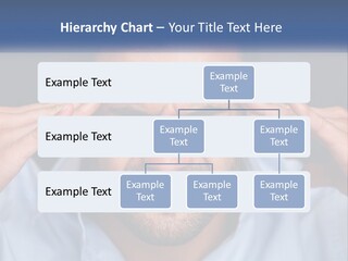 Headache In Men PowerPoint Template