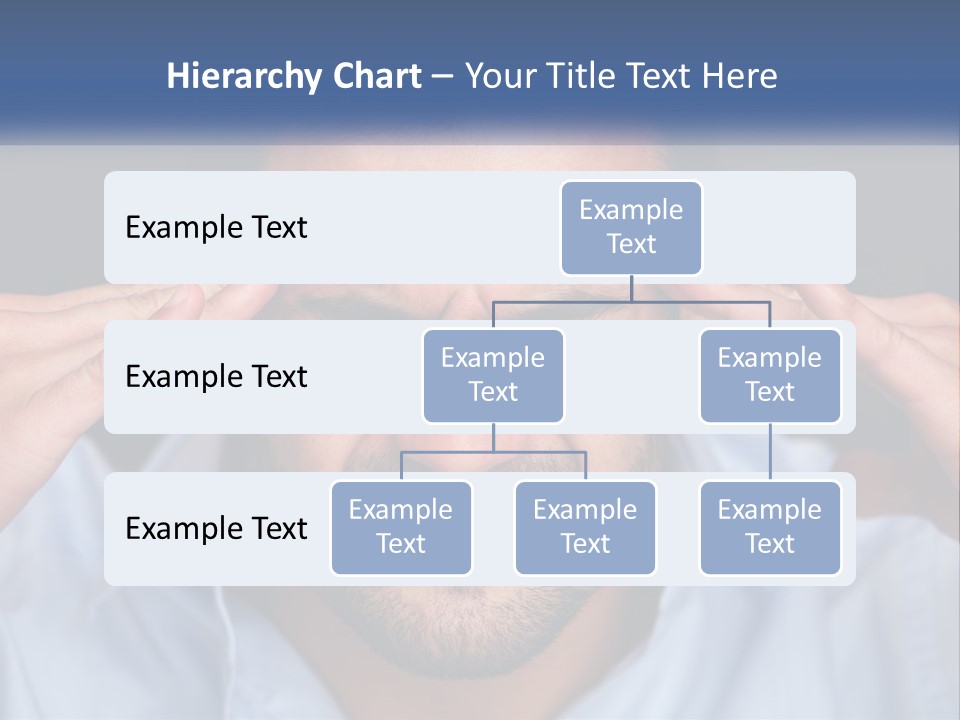 Headache In Men PowerPoint Template