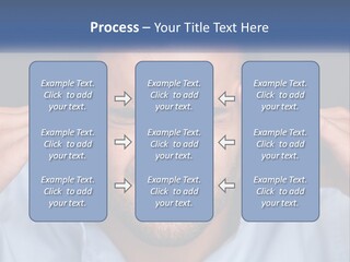 Headache In Men PowerPoint Template
