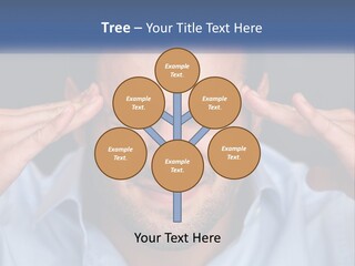 Headache In Men PowerPoint Template