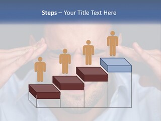 Headache In Men PowerPoint Template