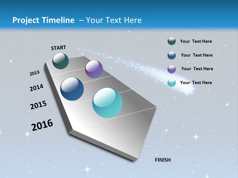Shooting Star PowerPoint Template