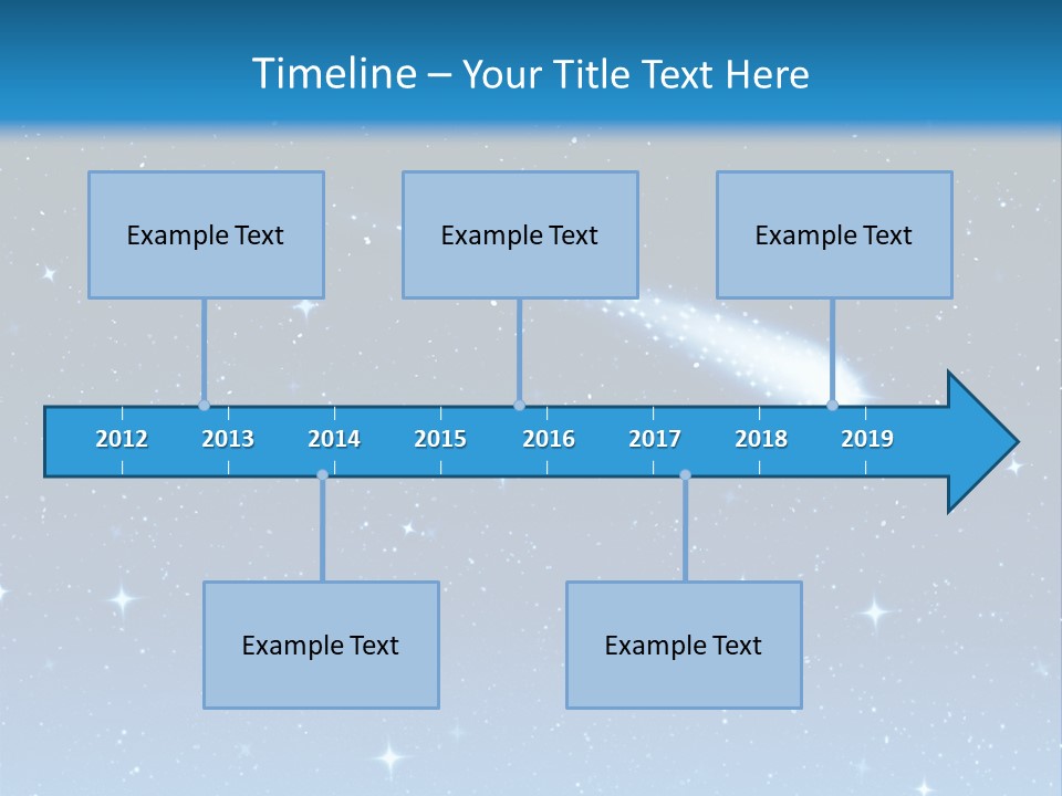 Shooting Star PowerPoint Template