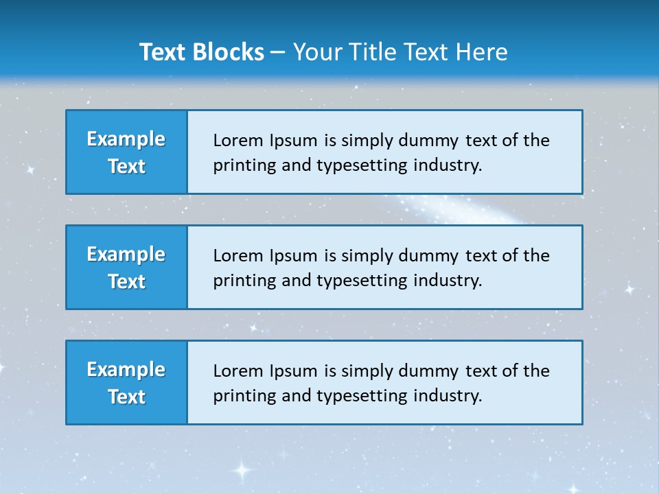 Shooting Star PowerPoint Template