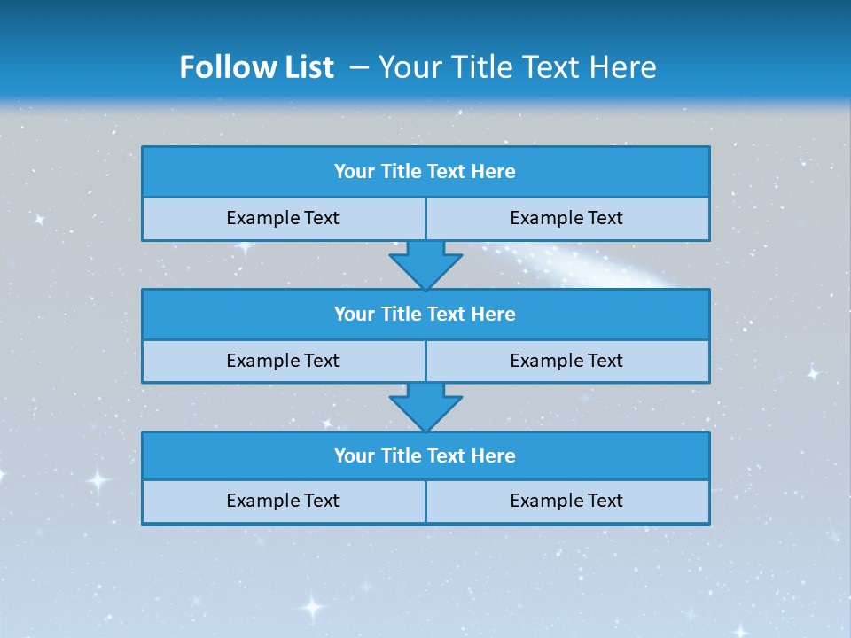 Shooting Star PowerPoint Template