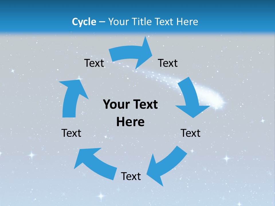 Shooting Star PowerPoint Template
