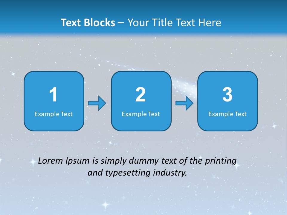 Shooting Star PowerPoint Template