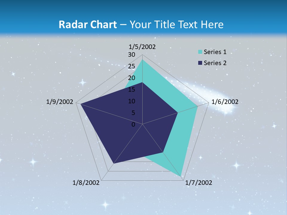 Shooting Star PowerPoint Template