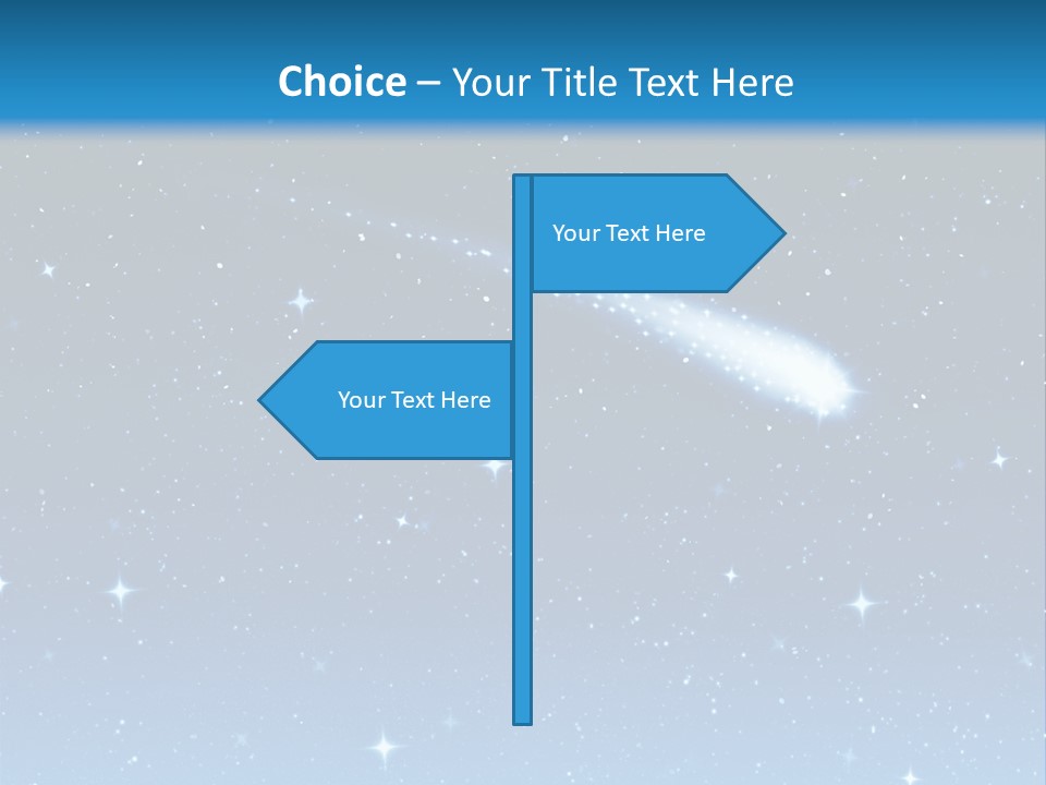 Shooting Star PowerPoint Template