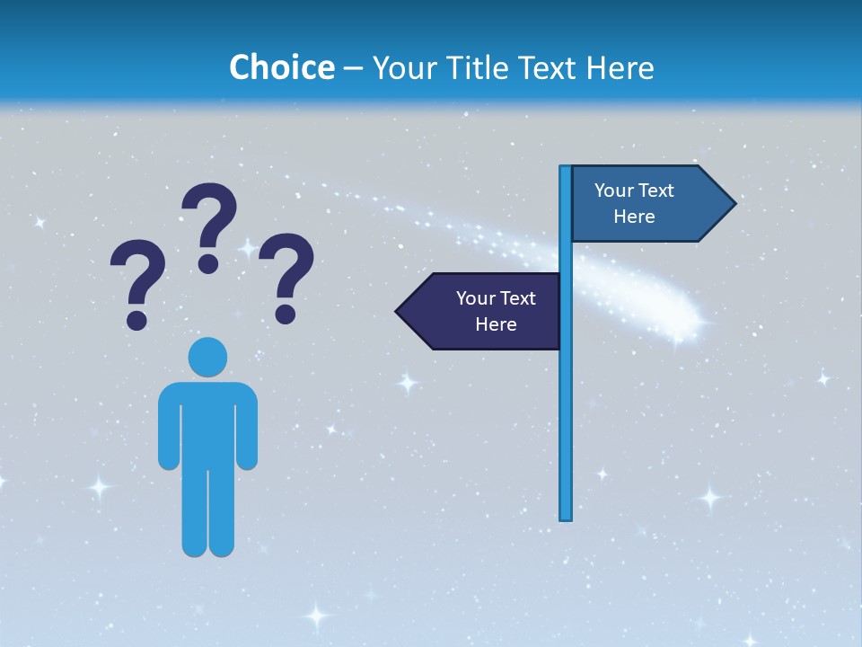 Shooting Star PowerPoint Template