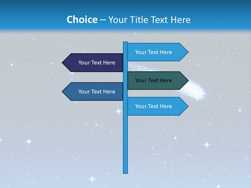 Shooting Star PowerPoint Template