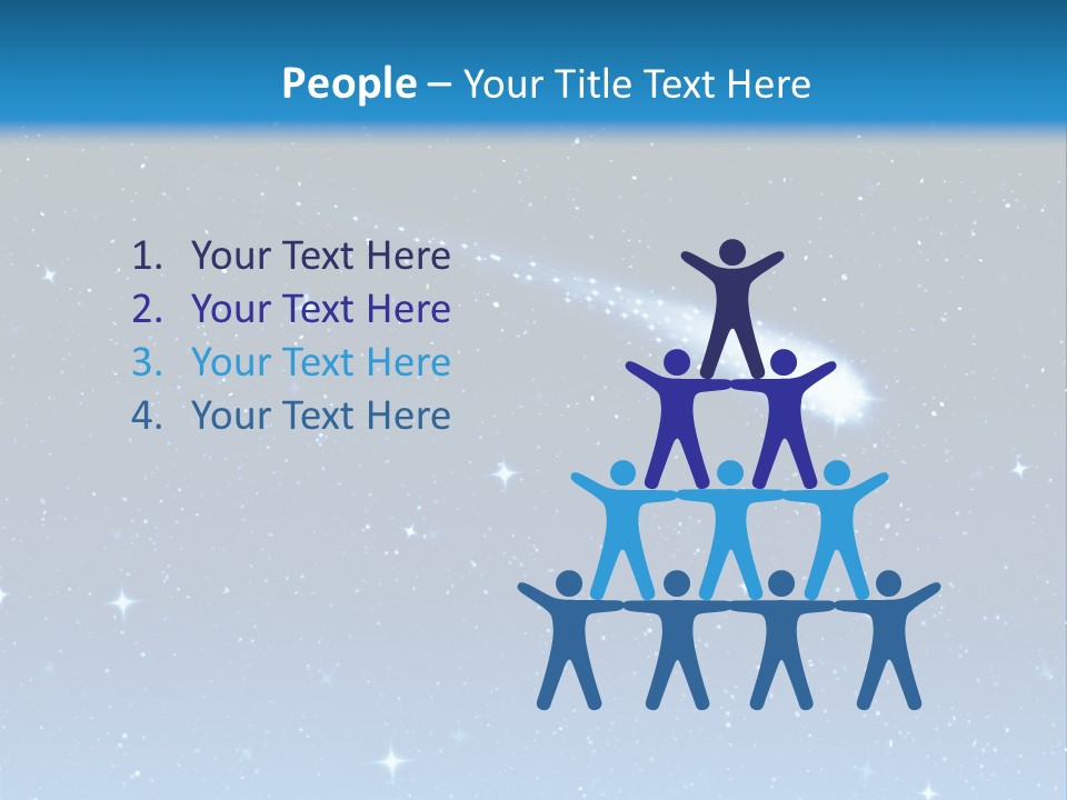 Shooting Star PowerPoint Template
