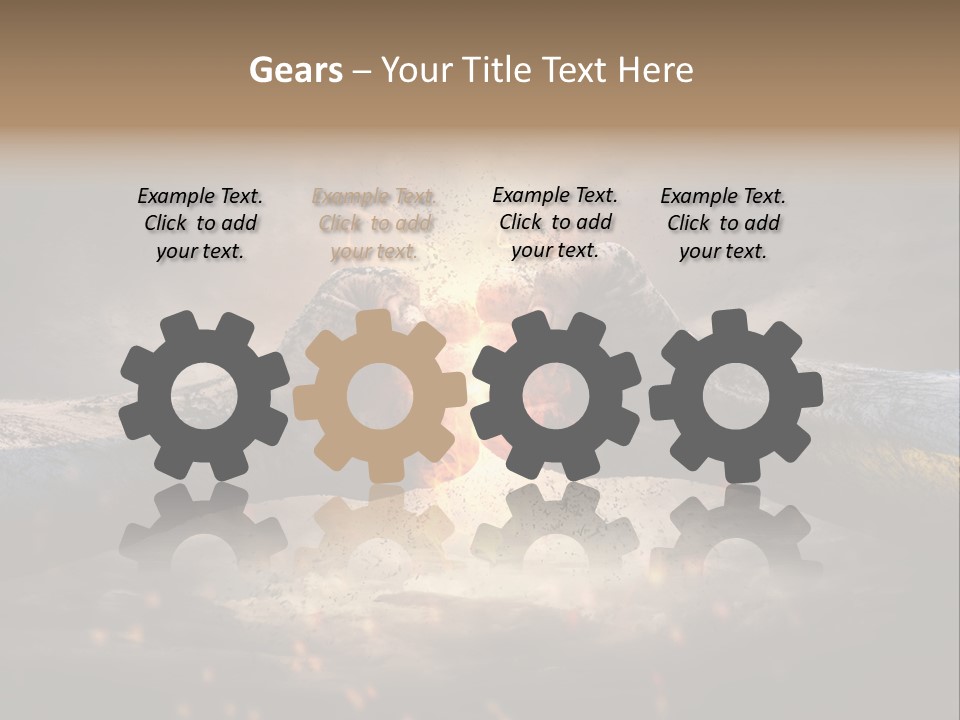 Fist Fight PowerPoint Template