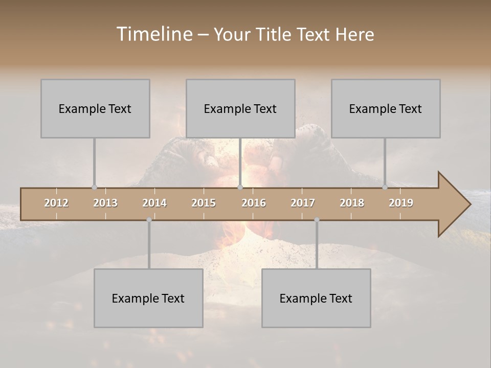 Fist Fight PowerPoint Template