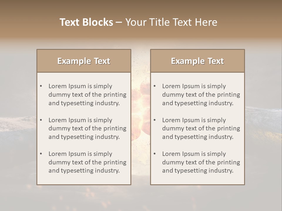Fist Fight PowerPoint Template