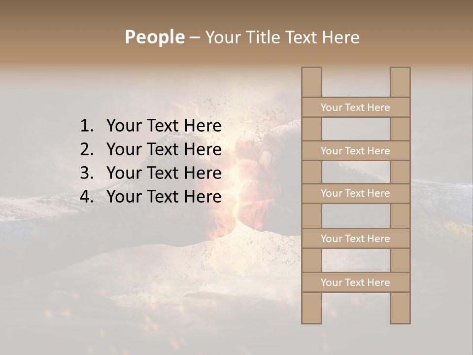 Fist Fight PowerPoint Template
