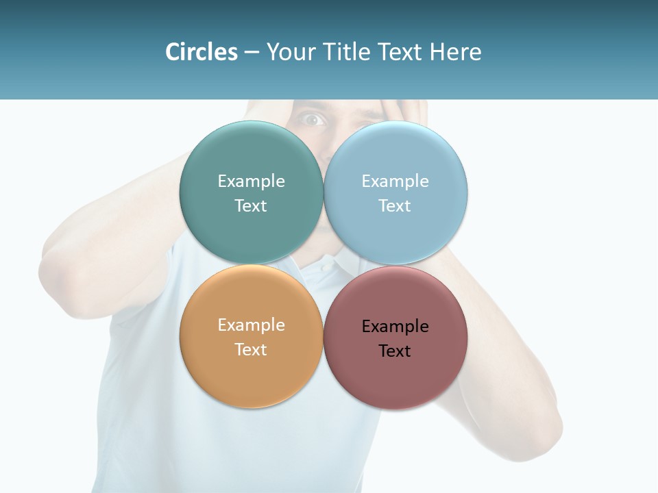 The Man Is Shocked PowerPoint Template