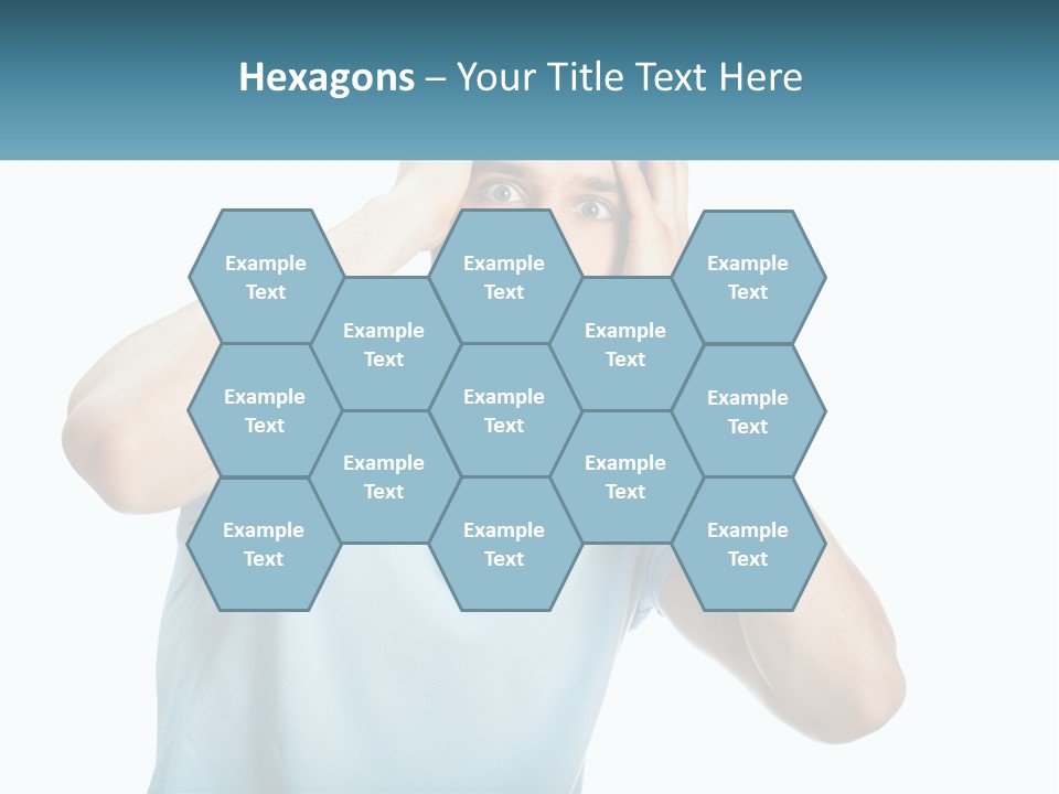 The Man Is Shocked PowerPoint Template