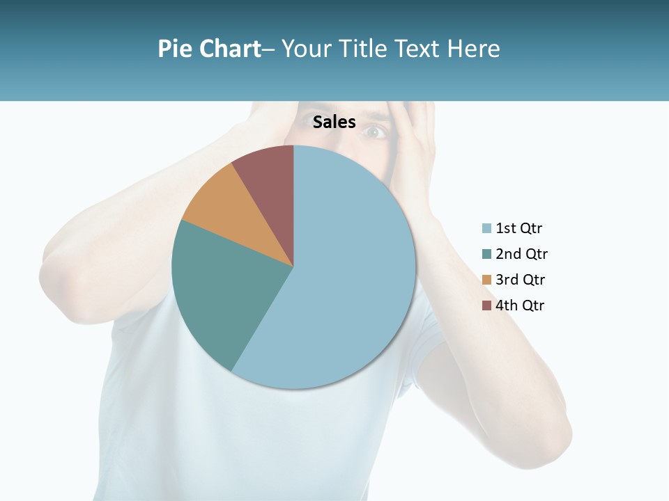 The Man Is Shocked PowerPoint Template