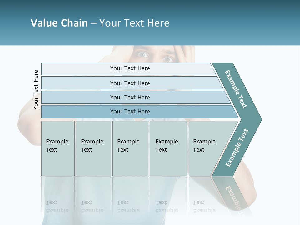 The Man Is Shocked PowerPoint Template