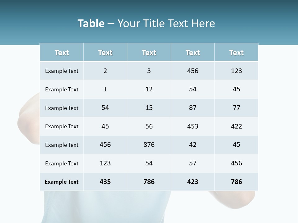 The Man Is Shocked PowerPoint Template