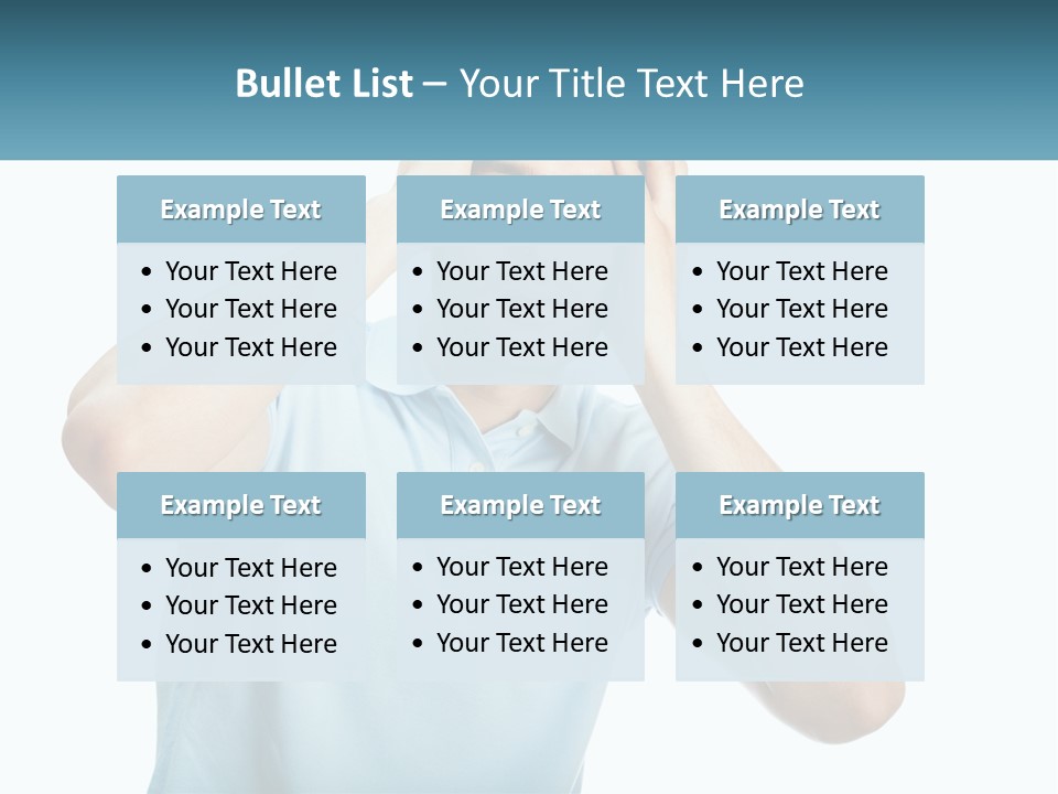 The Man Is Shocked PowerPoint Template