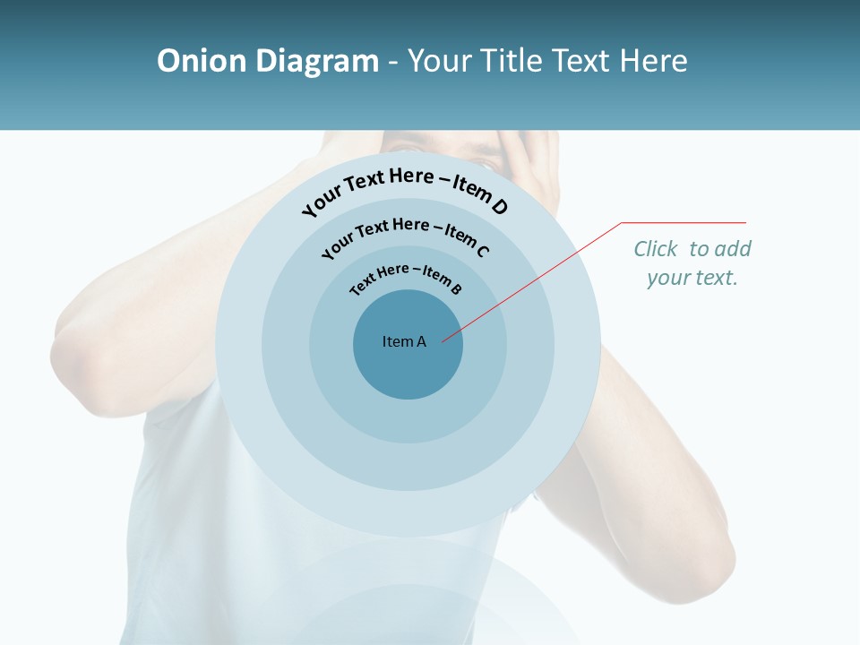 The Man Is Shocked PowerPoint Template