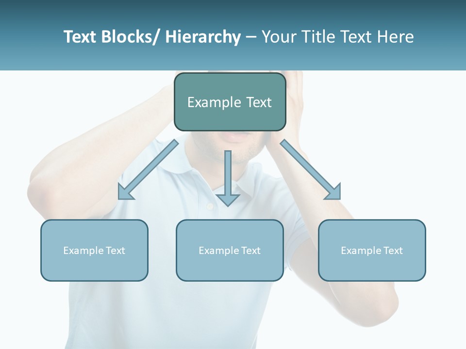 The Man Is Shocked PowerPoint Template