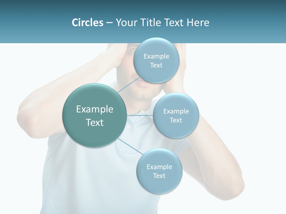 The Man Is Shocked PowerPoint Template