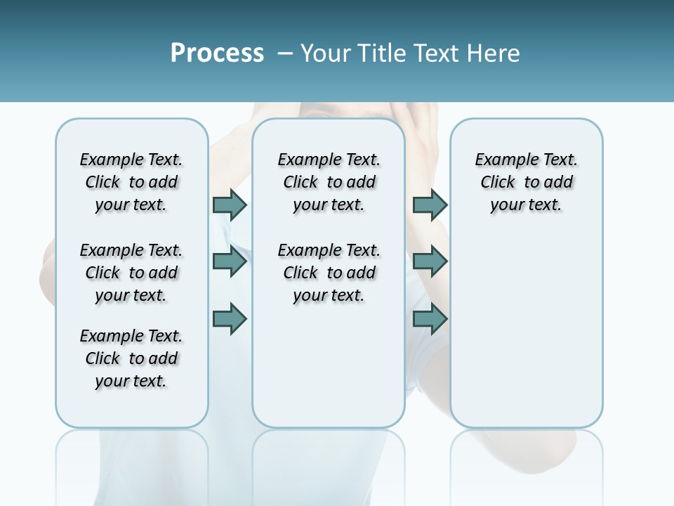 The Man Is Shocked PowerPoint Template