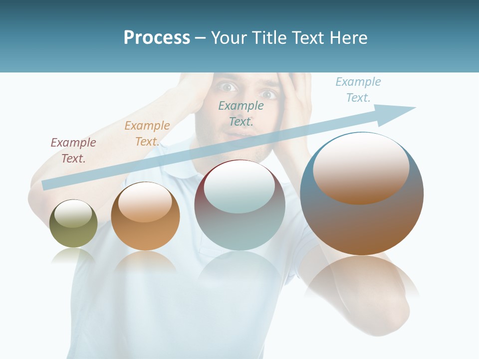 The Man Is Shocked PowerPoint Template